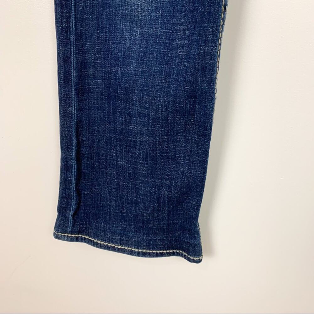 Kut from the Kloth Natalie Dark Wash High Rise Contrast Bootcut Jeans Size 6 - Picture 5 of 14